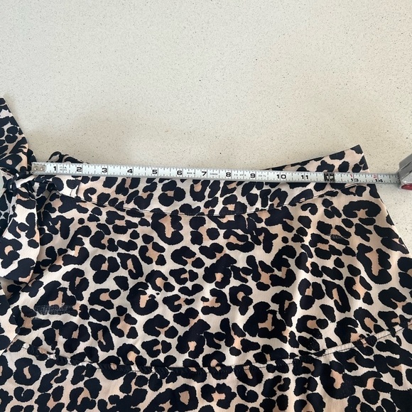 TOP shop Leopard Print Skirt - Picture 7 of 8